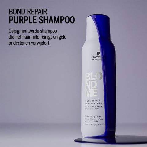 Schwarzkopf - Blond Me - Bond Repair Purple Shampoo