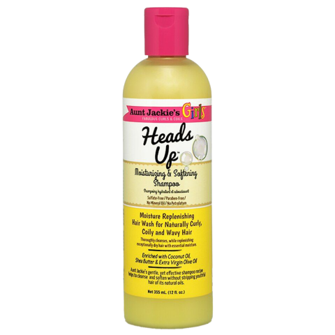 Aunt Jackie's - Girls - Heads Up - Moisturizing Shampoo - 355 ml