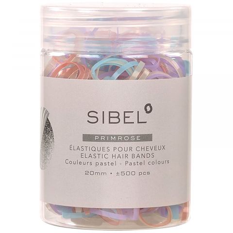 Sibel - Elastic - Bands - Pastel - 20mm - 500 Stuks