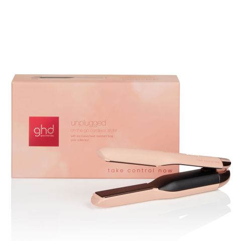 ghd - Unplugged Draadloze Stijltang Pink Peach