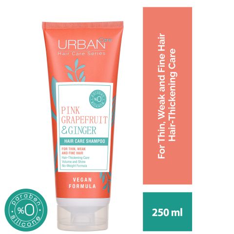 Urban Care - Pink Grapefruit & Ginger Shampoo - 250 ml