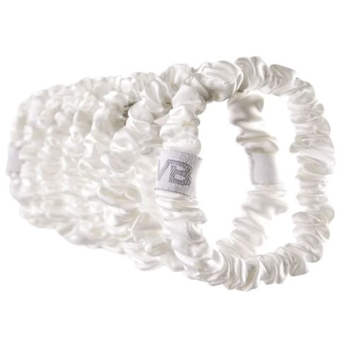 Veganboost - Scrunchies White 8 Stuks - Small