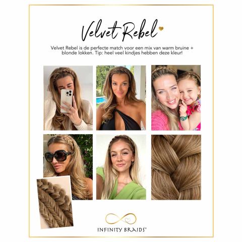 Infinity Braids - Jolie Velvet Rebel