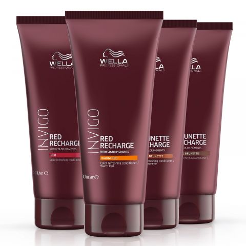 Wella - Invigo - Brunette Recharge - Cool Brunette Conditioner - 200 ml