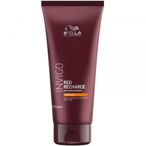 Wella - Invigo - Red Recharge - Warm Red Conditioner - 200 ml