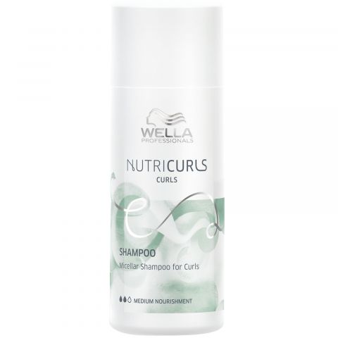 Wella - Nutricurls - Micellar Shampoo for Curls - 50 ml (Mini Reisverpakking)