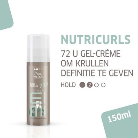 Wella - Nutricurls EIMI - Curl Shaper - 72h Curl Defining Gel-Cream - 150 ml