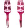 Max Pro - Detangler Brush - Burgundy Beauty