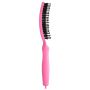 Olivia Garden - Fingerbrush Boar&Nylon - Pink Granita