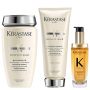 Kérastase - Densifique Shampoo + Conditioner + Elixir Ultime L'Huile Originale Hairoil Set