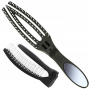 Olivia Garden - Fingerbrush On The Go Detangle & Style - Zwart