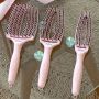 Olivia Garden - FingerBrush - Pastel Pink Edition - Combo - Medium