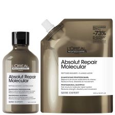 absolut repair molecular refill shampoo + shampoo