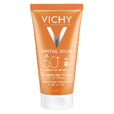Vichy Capital Soleil Fluweelachtige Zonnecrème SPF50 Gezicht 50 ml